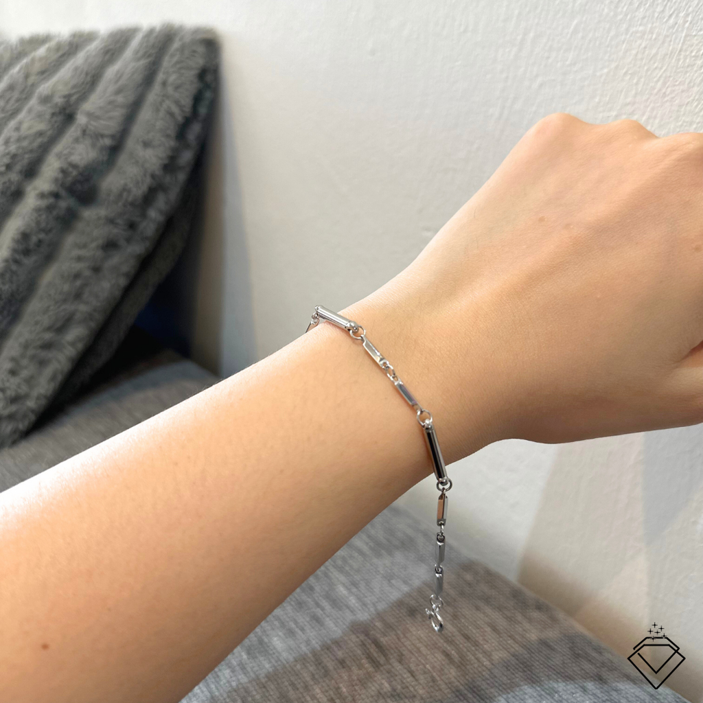 [FLOW] Jayde Stacker Bracelet (Silver/Gold)