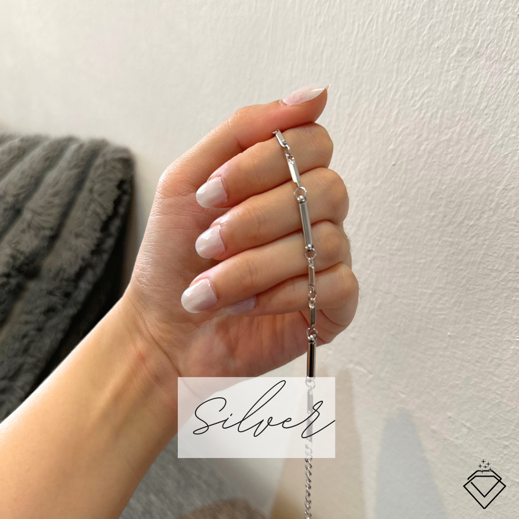 [FLOW] Jayde Stacker Bracelet (Silver/Gold)
