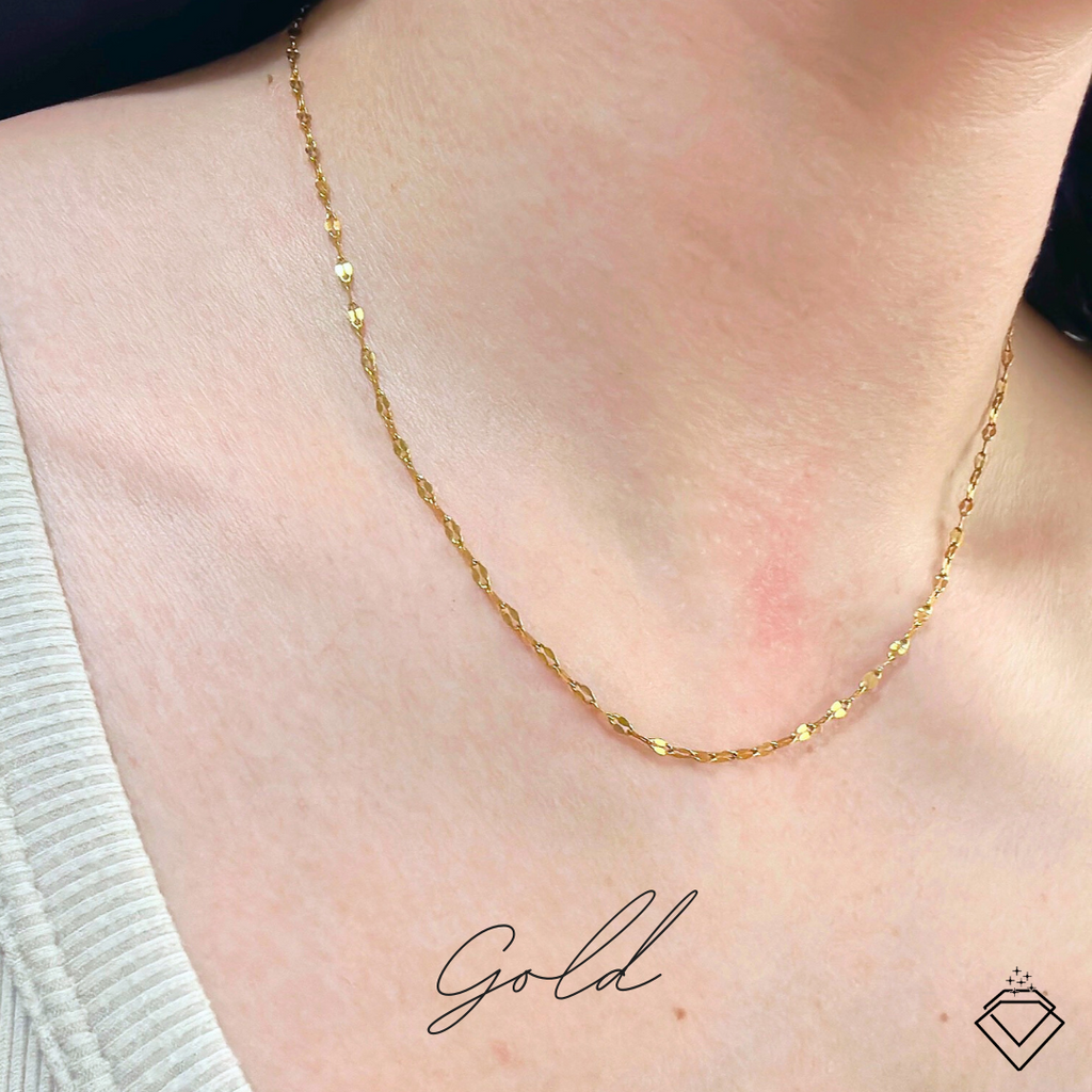 [FLOW] Leila Everyday Necklace (Silver/Gold)