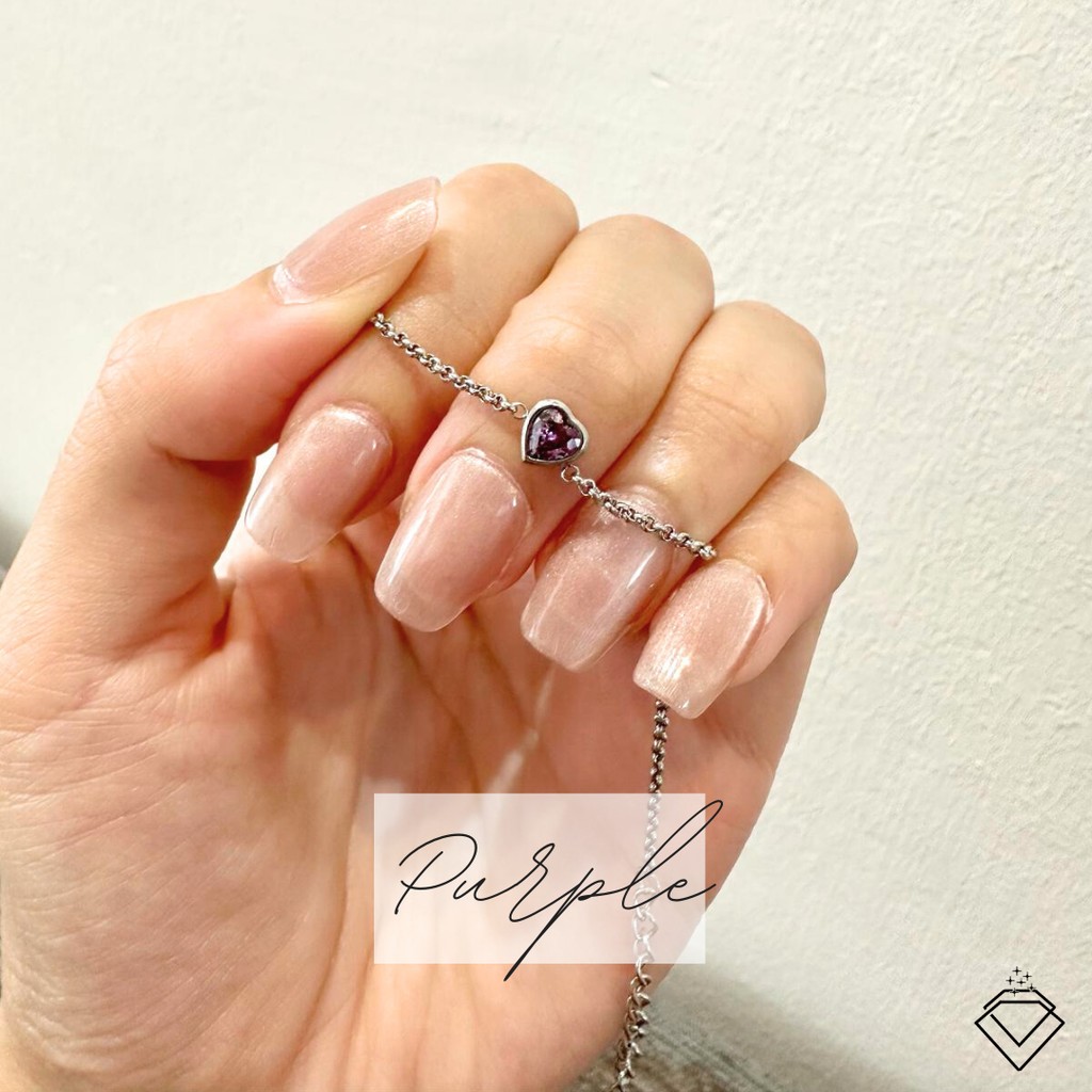 [CONNECTION] Ethel Mummy Heart-Shaped Everyday Bracelet (Silver/Gold)