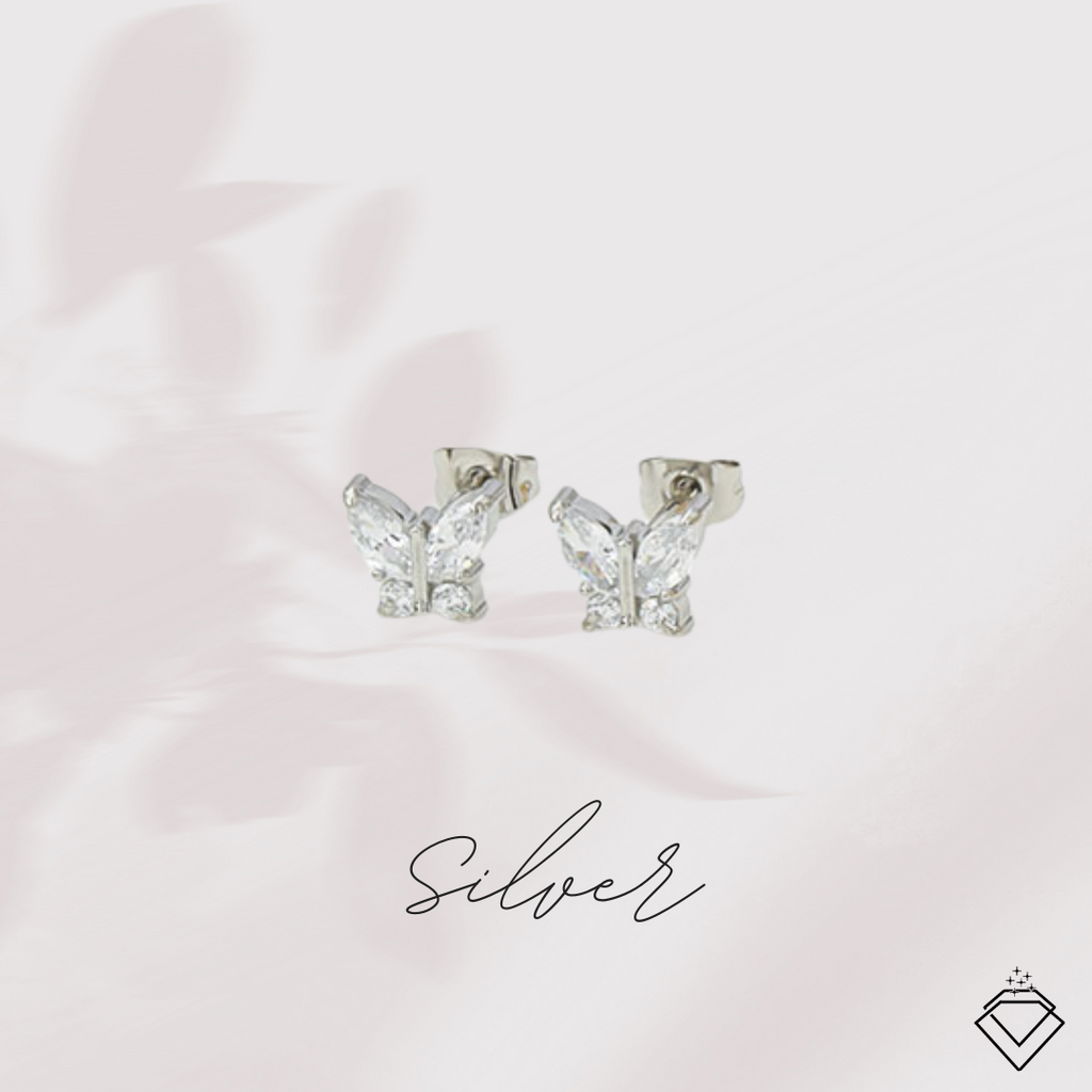[CONNECTION] Butterfly Earring Studs