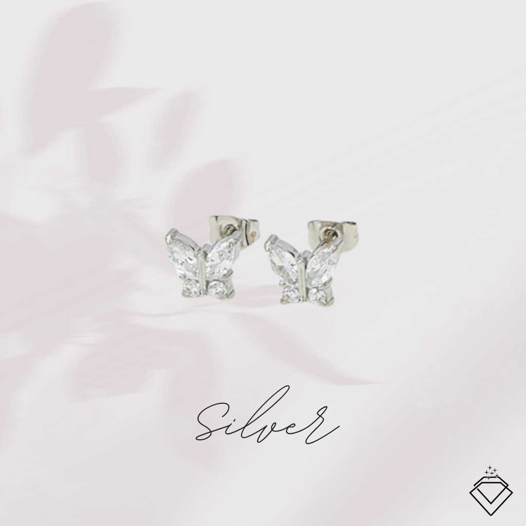 [CONNECTION] Butterfly Earring Studs