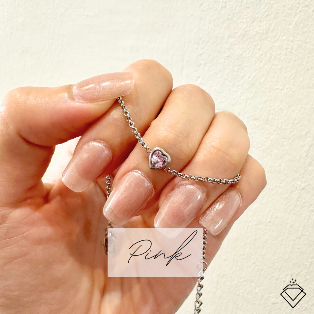 [CONNECTION] Ethel Mummy Heart-Shaped Everyday Bracelet (Silver/Gold)