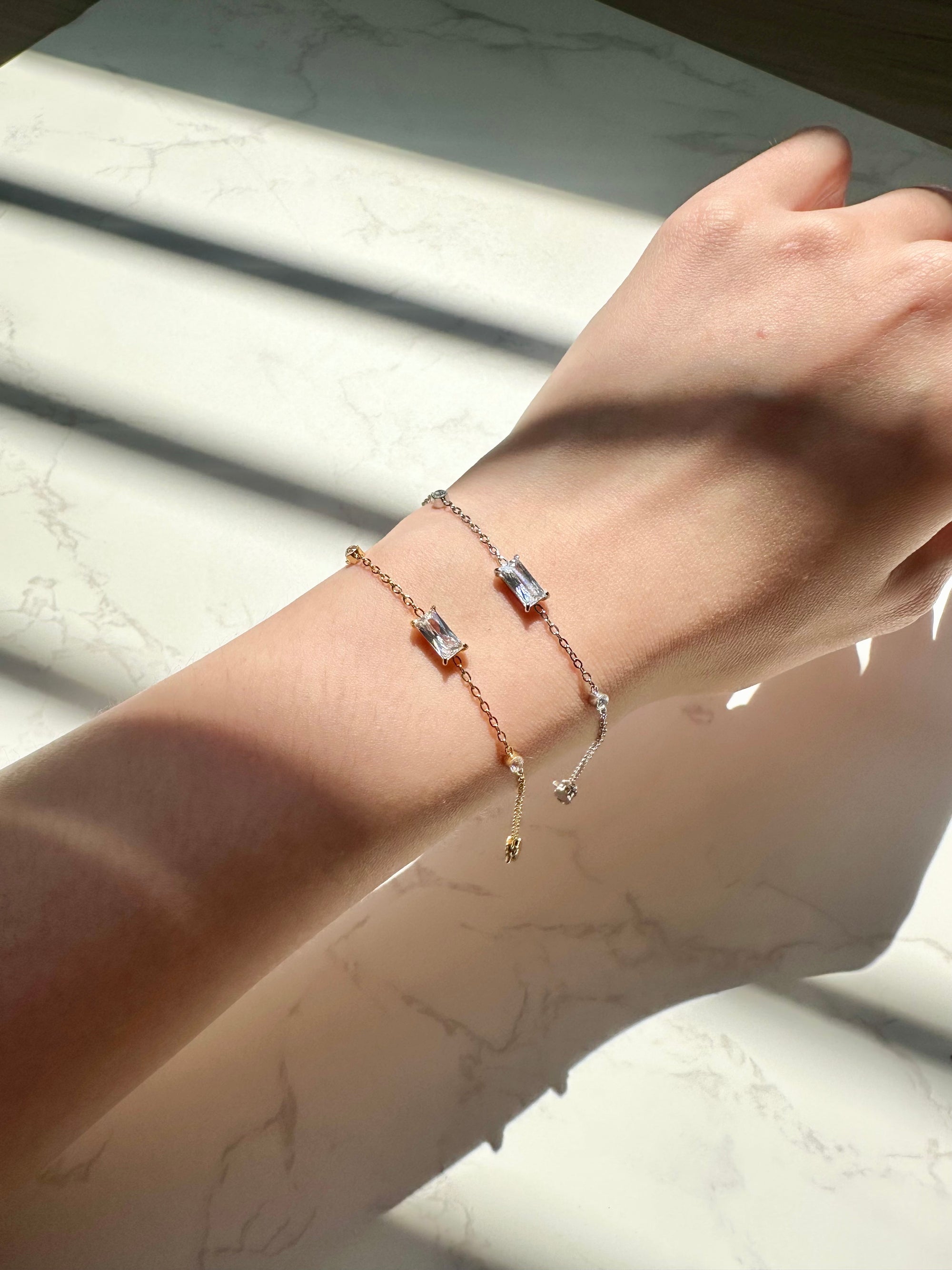 [FLOW] Talia Diamond Stacker SS Bracelet