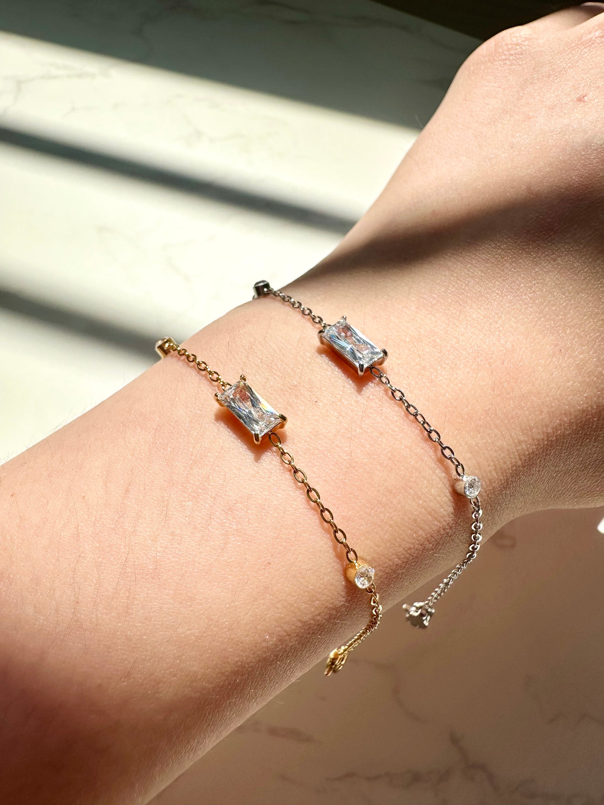 [FLOW] Talia Diamond Stacker SS Bracelet