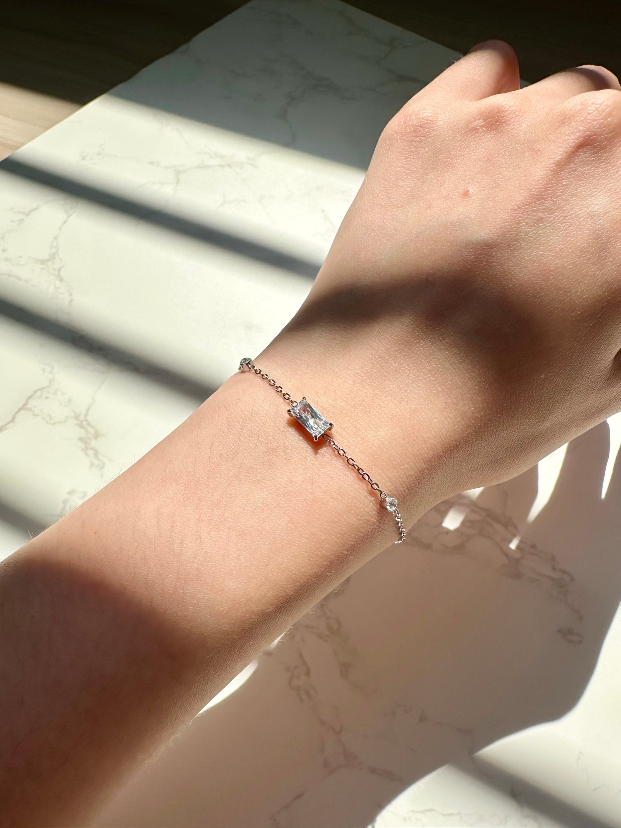 [FLOW] Talia Diamond Stacker SS Bracelet