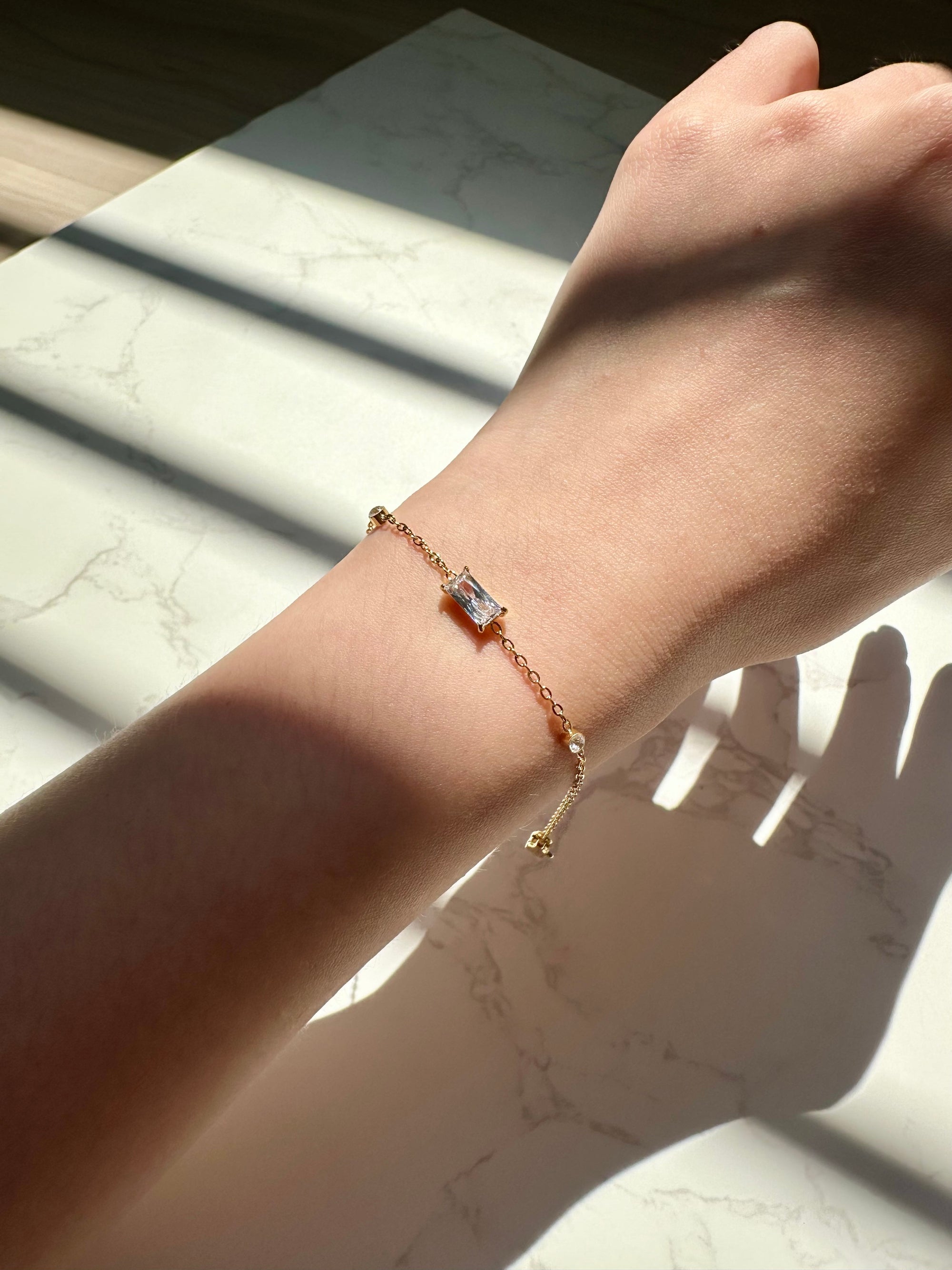 [FLOW] Talia Diamond Stacker SS Bracelet