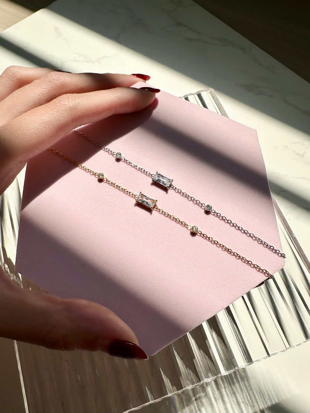 [FLOW] Talia Diamond Stacker SS Bracelet