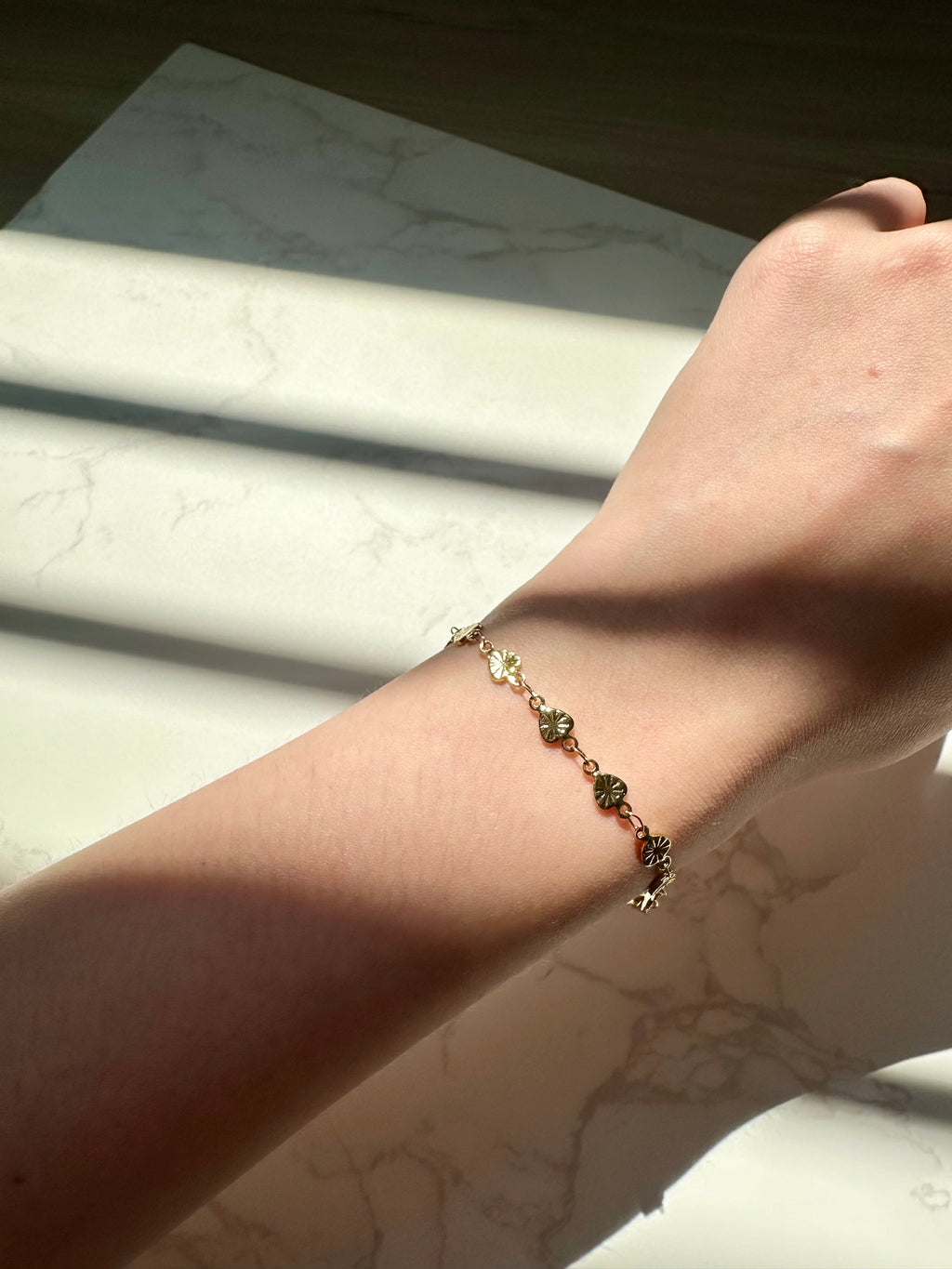 [LOVE] Clara Hearts Stacker Stainless Steel Bracelet