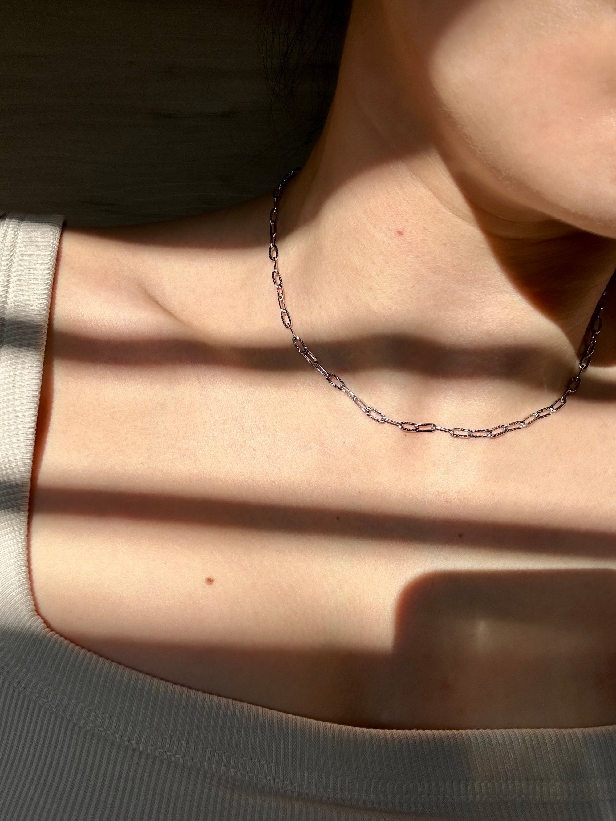 [FLOW] Leia Mini Stainless Steel Chain Necklace