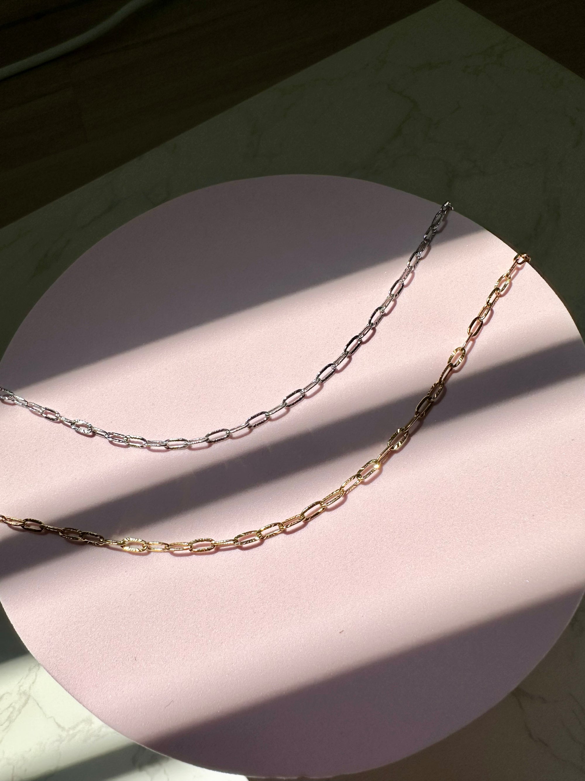 [FLOW] Leia Mini Stainless Steel Chain Necklace
