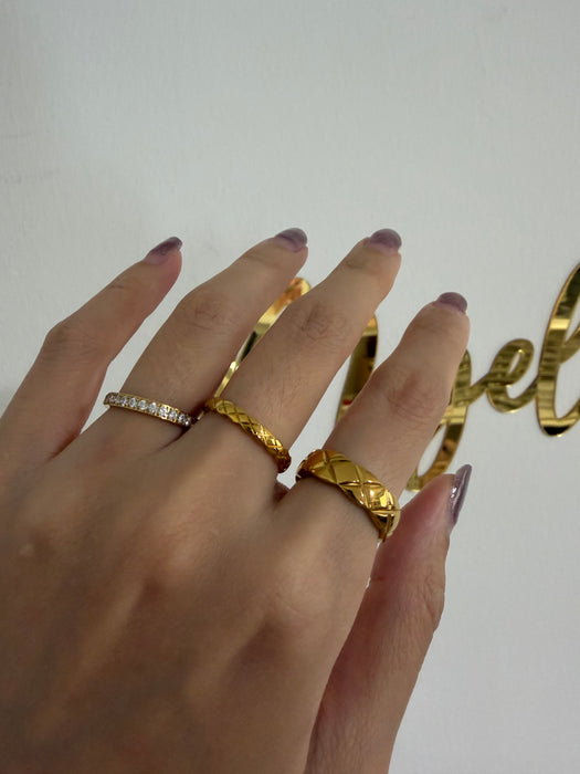 CC Inspired Stainless Steel Ring