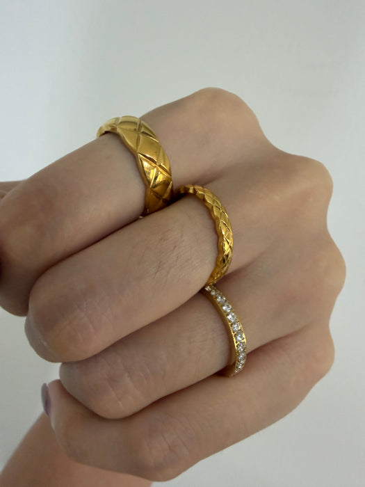 CC Inspired Stainless Steel Ring
