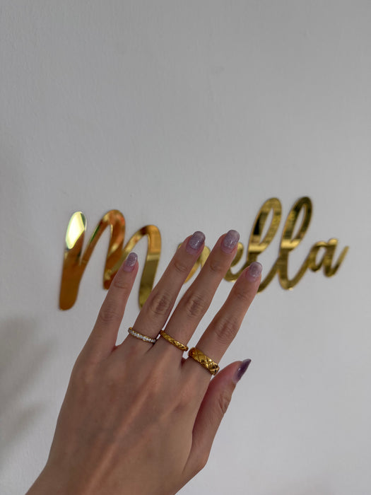 CC Inspired Stainless Steel Ring