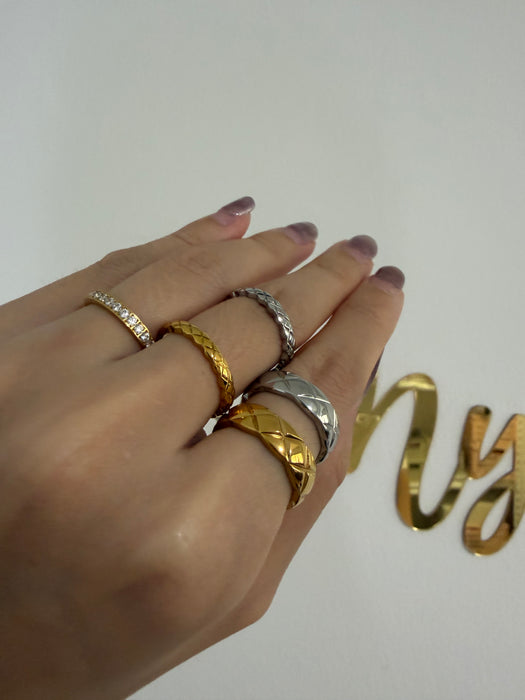 CC Inspired Stainless Steel Ring