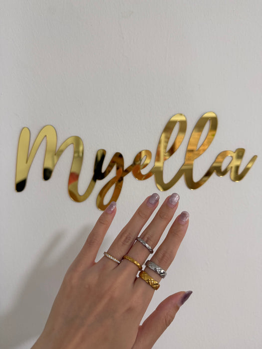 CC Inspired Stainless Steel Ring