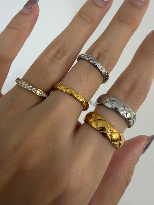 CC Inspired Stainless Steel Ring