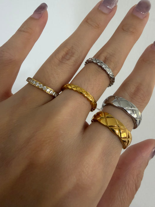 CC Inspired Stainless Steel Ring