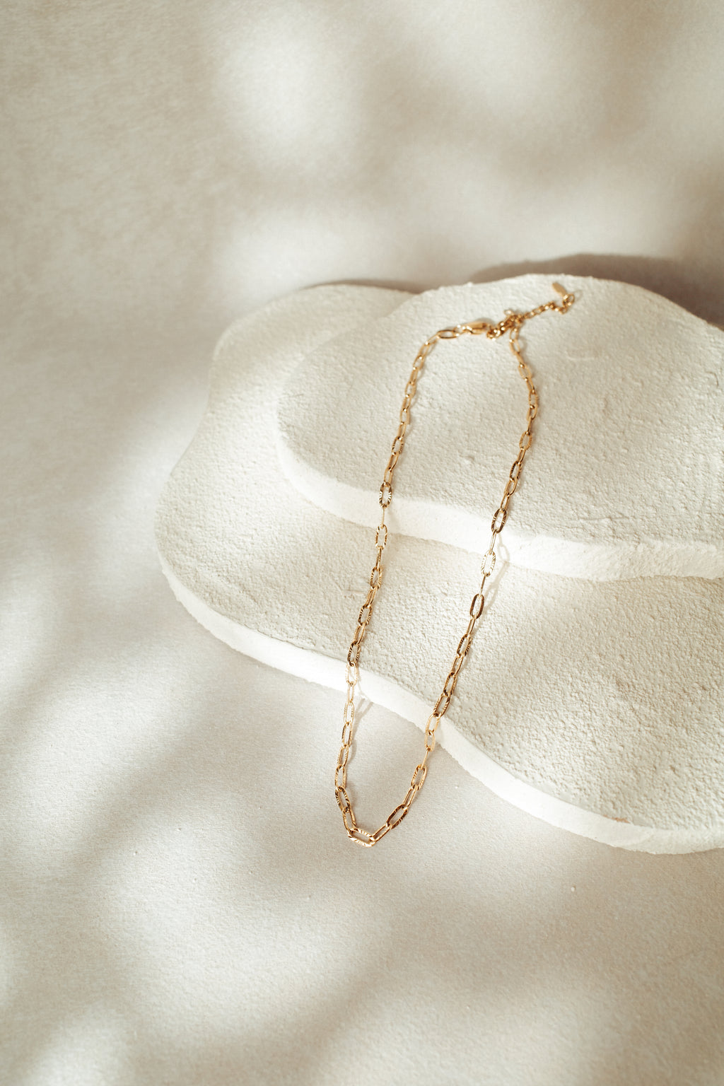 Leia Mini Stainless Steel Chain Necklace (Silver/Gold)