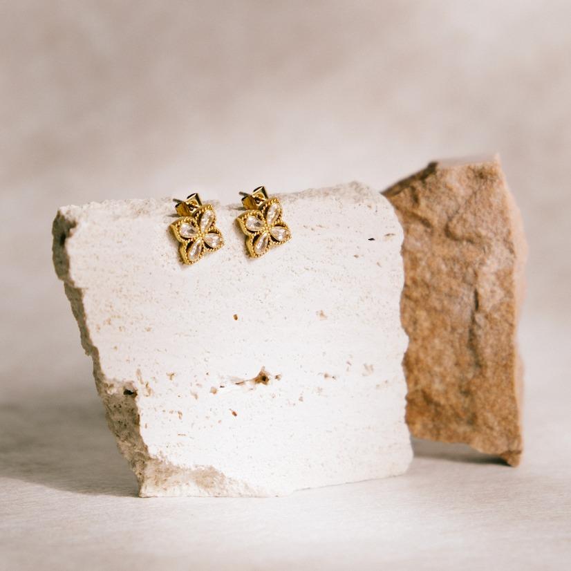 [EARRINGS] Adora Earring Studs Stainless Steel - Myella Jewellery