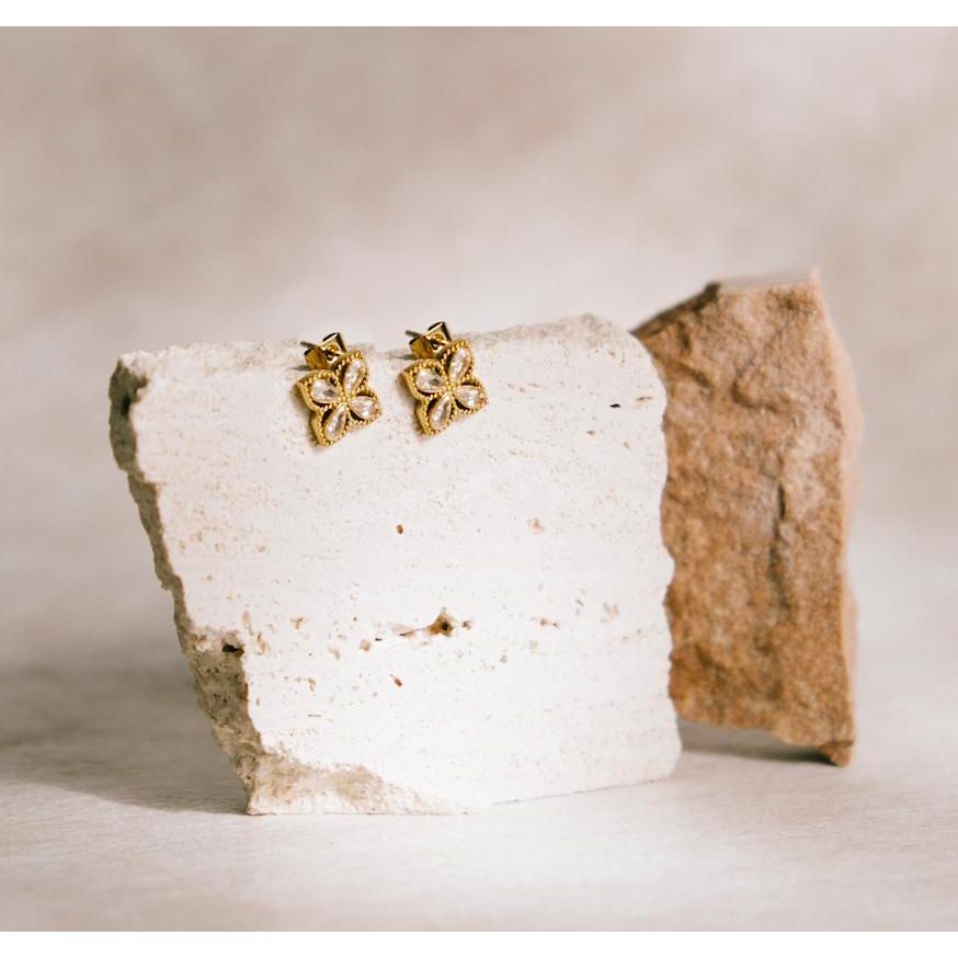 [EARRINGS] Adora Earring Studs Stainless Steel - Myella Jewellery
