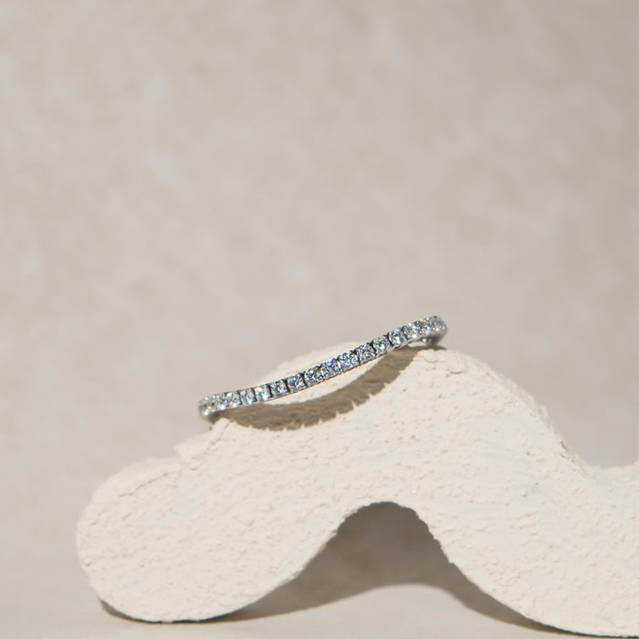 [SIGNATURE] Ella No. 1 Stainless Steel Tennis Bracelet