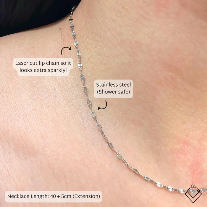 [NECKLACES] Leila Everyday Stainless Steel Necklace - Myella Jewellery