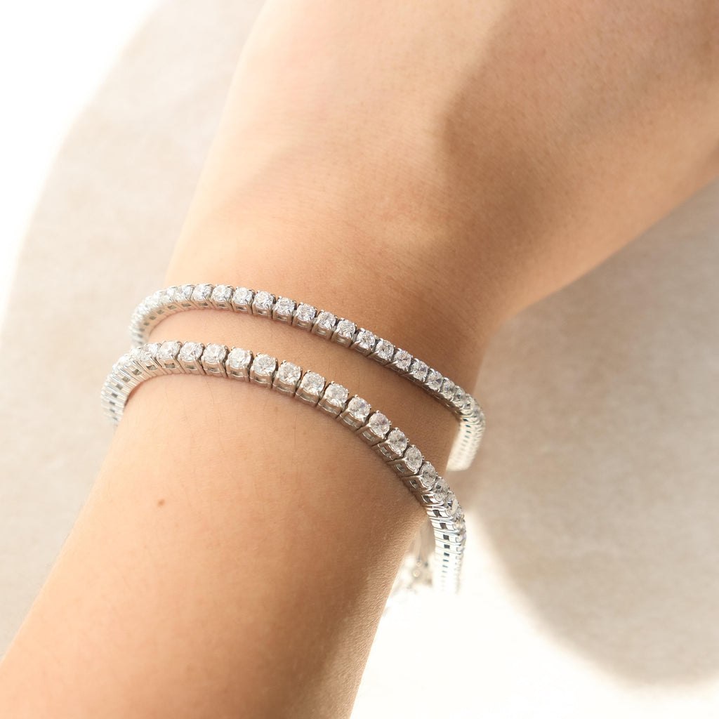 [SIGNATURE] Ella Baby (2.5mm) Stainless Steel Tennis Bracelet