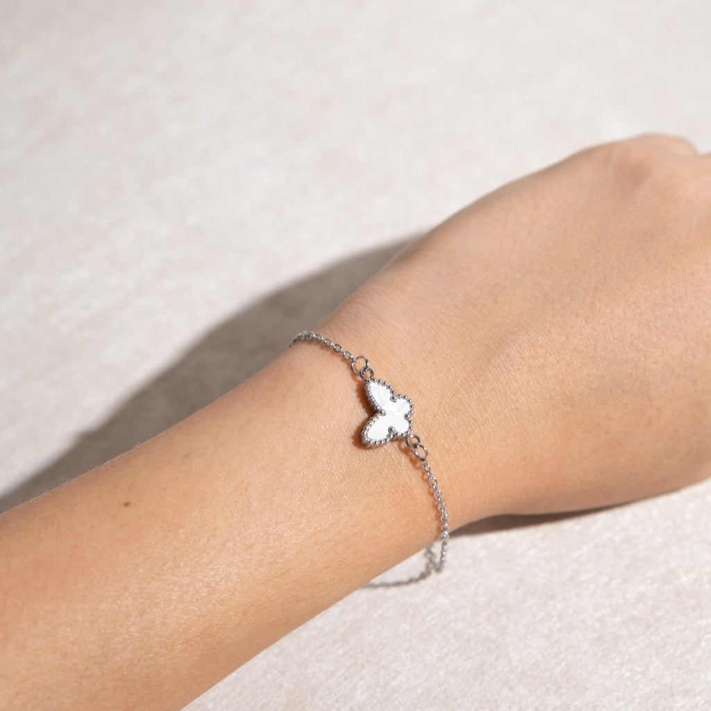 [NABI] Butterfly Bracelet (Nicolechowww x Myella) Stainless Steel