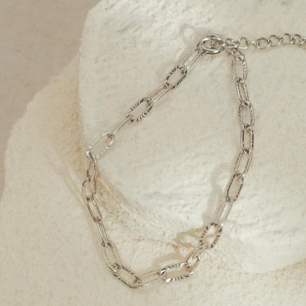 [MADE TO MOVE] Mini Leia Stainless Steel Chain Bracelet (Upgraded) - Myella Jewellery