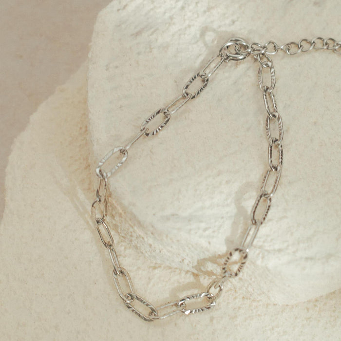 [MADE TO MOVE] Mini Leia Stainless Steel Chain Bracelet (Upgraded) - Myella Jewellery