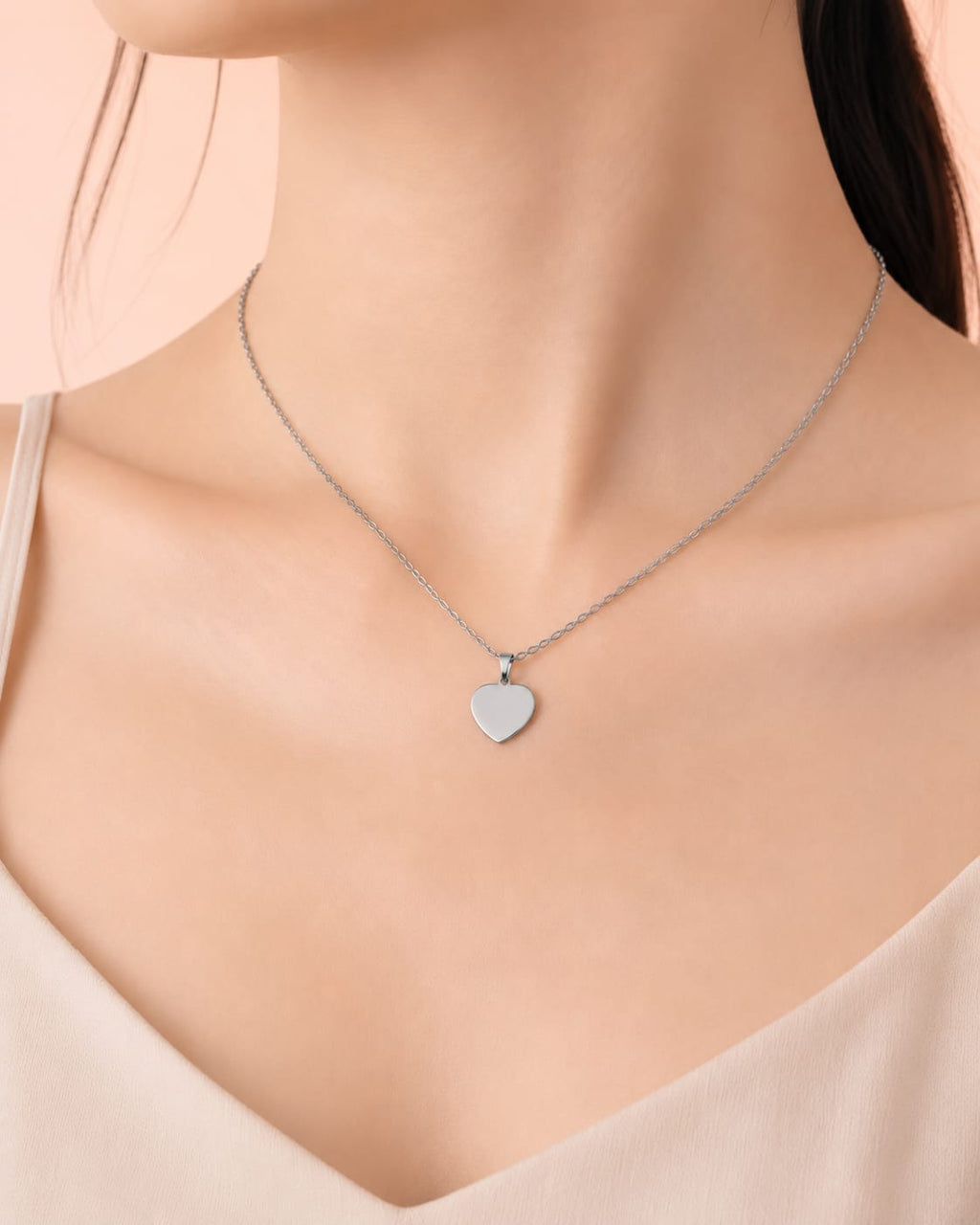 [LOLA] Heart Necklace - Personalised Jewellery (MYELLA)