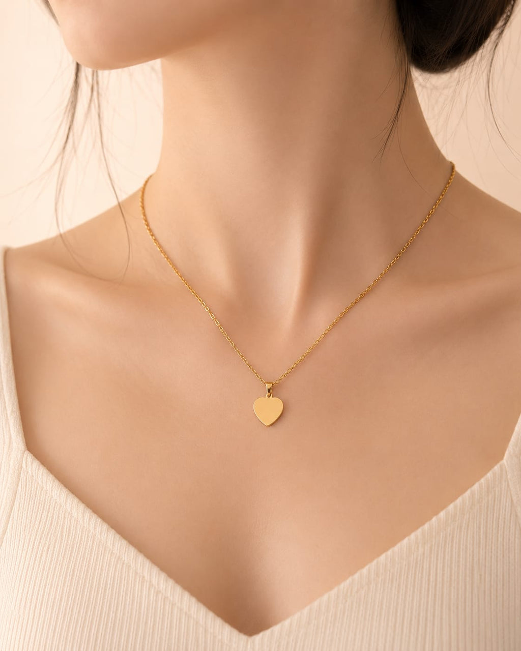[LOLA] Heart Necklace - Personalised Jewellery (MYELLA)