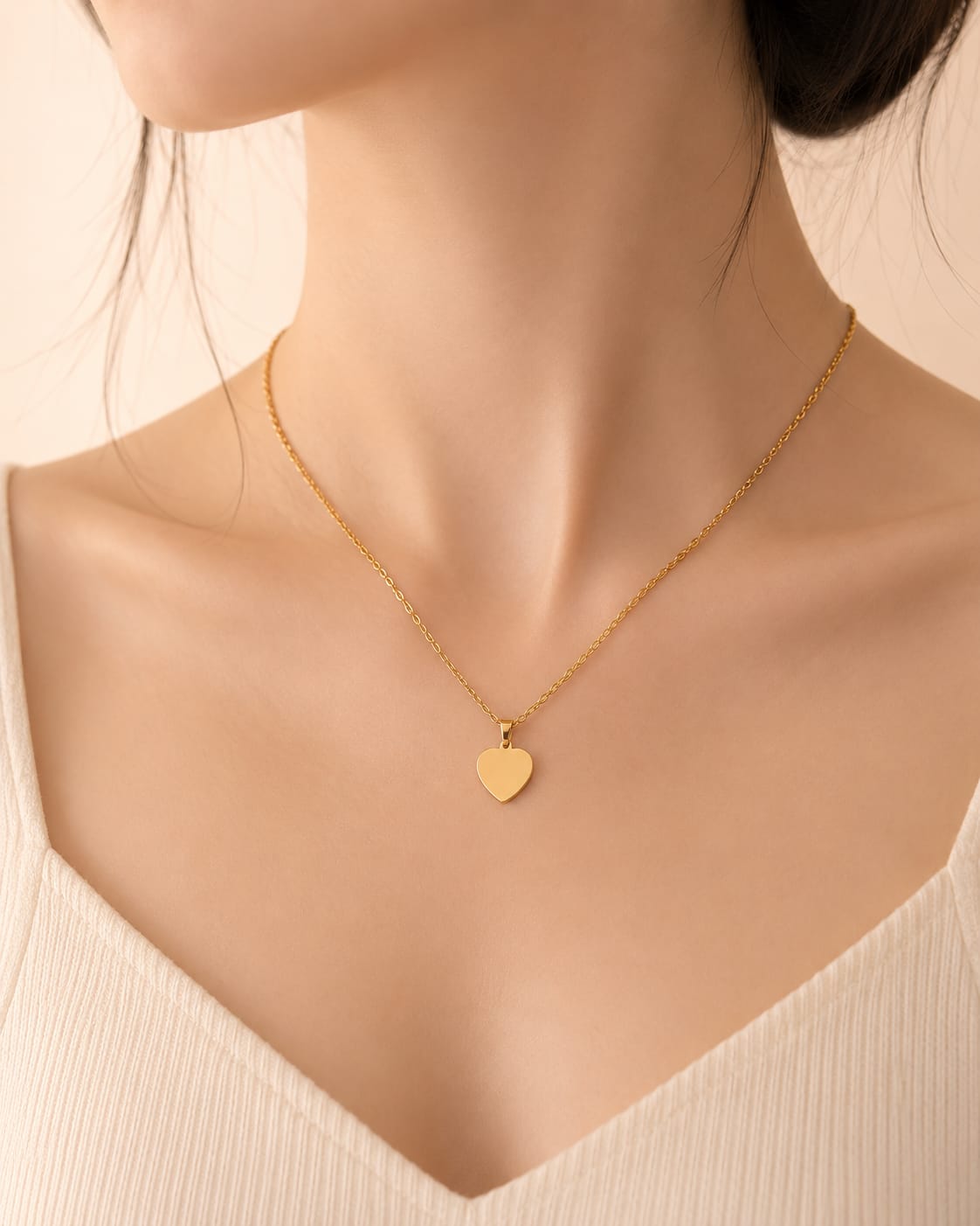 [LOLA] Heart Necklace - Personalised Jewellery (MYELLA)