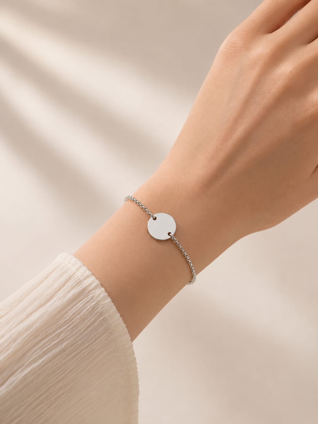 [LOLA] Circle Bracelet - Personalised Jewellery (MYELLA)