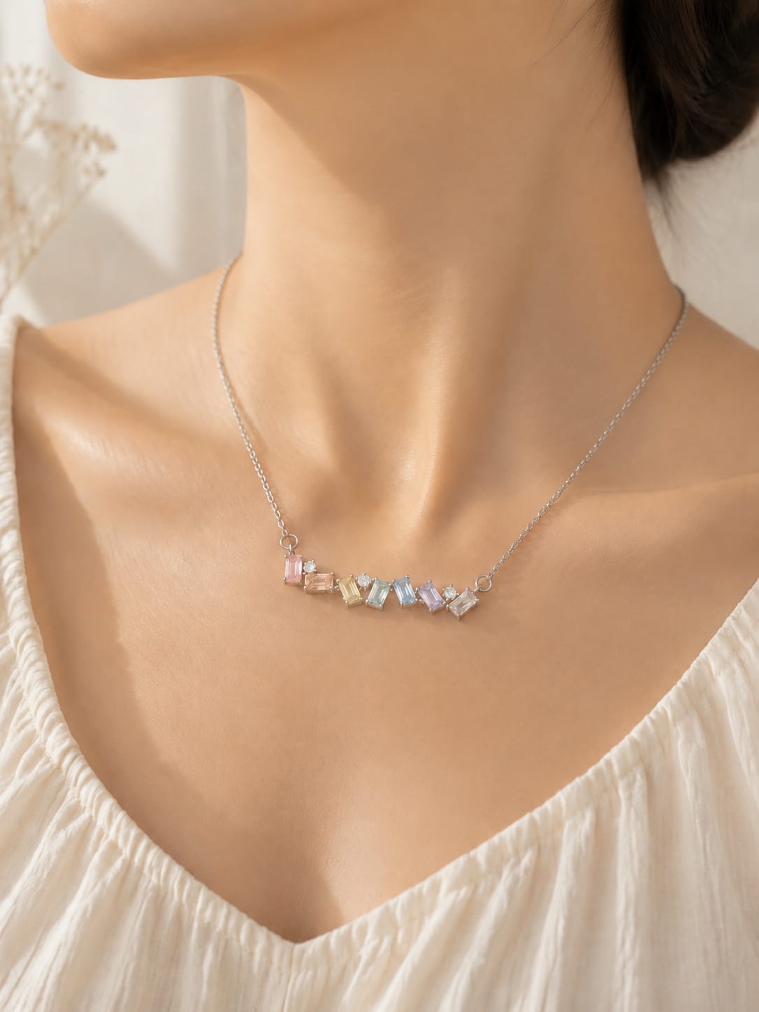 [RAINBOW] Constellation Necklace DAINTY Stainless Steel - Myella Jewellery