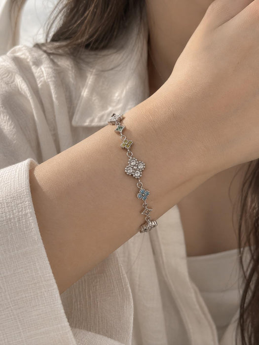 [RAINBOW] Clarisse Stainless Steel Bracelet - Myella Jewellery