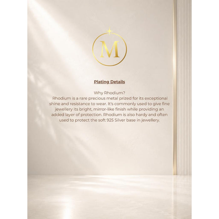[MYELLA LUXE] Elegant Diamond Drop Necklace - S925+Premium Plating+D Grade Moissanite