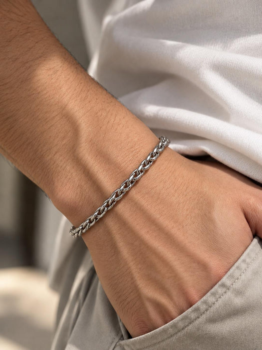 Myella Men Designs (20cm Fixed Length) Stainless Steel Bracelets
