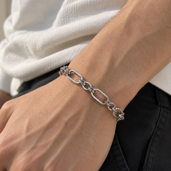 Myella Men Designs (20cm Fixed Length) Stainless Steel Bracelets
