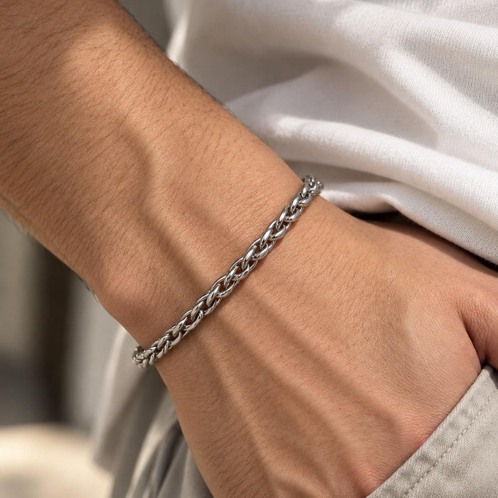 Myella Men Designs (20cm Fixed Length) Stainless Steel Bracelets