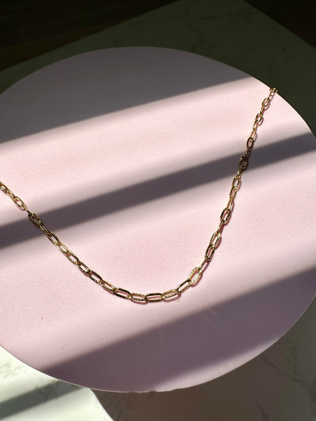 [NECKLACES] Mini Leia Stainless Steel Chain Necklace