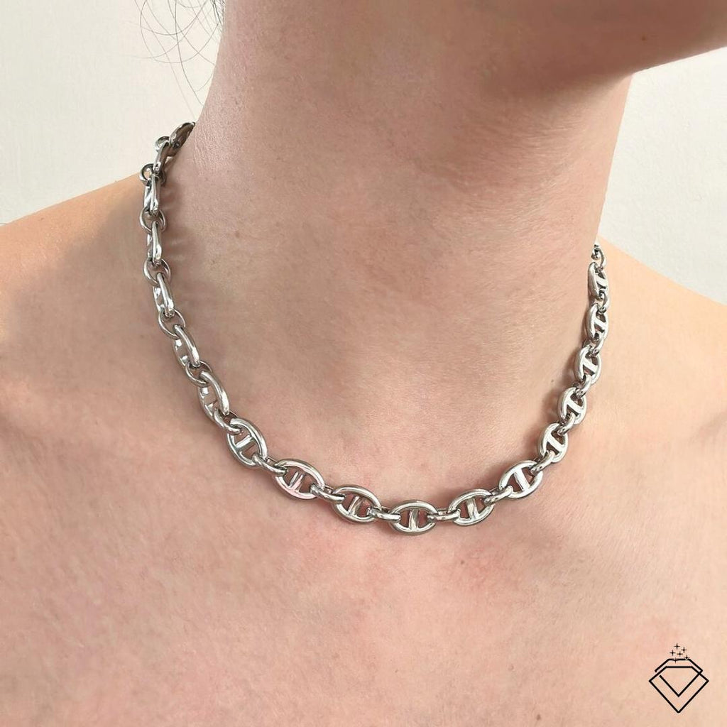 [NECKLACES] Carla Statement Necklace Stainless Steel