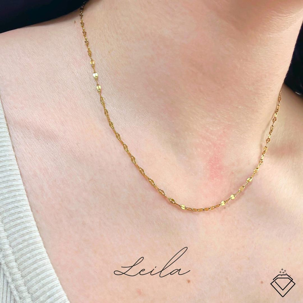 [NECKLACES] Leila Everyday Stainless Steel Necklace - Myella Jewellery
