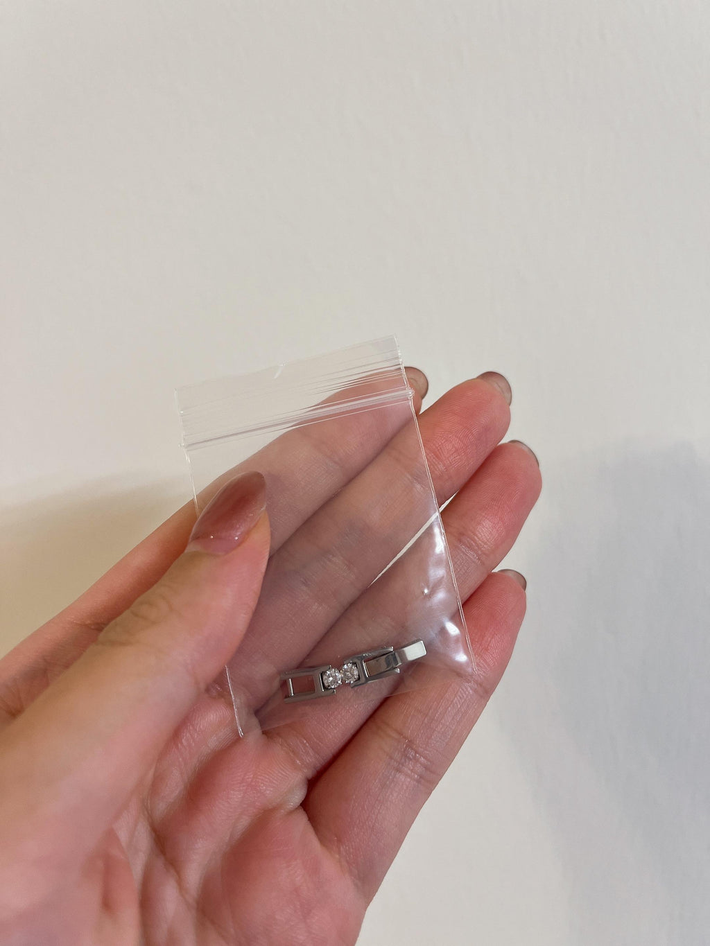 [SIGNATURE] Ella (Bestie) Silver Stainless Steel Tennis Bracelet