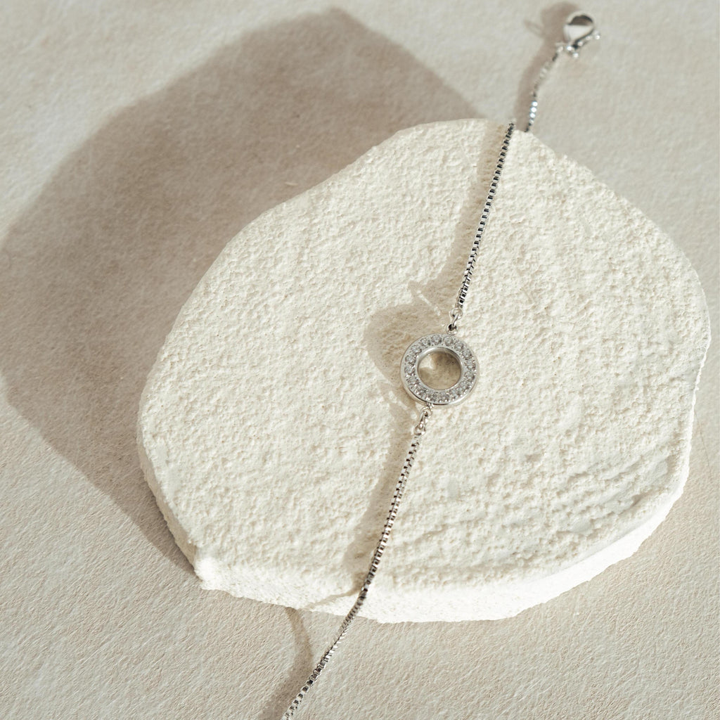 [STACKER] Sola Circle Stainless Steel Bracelet