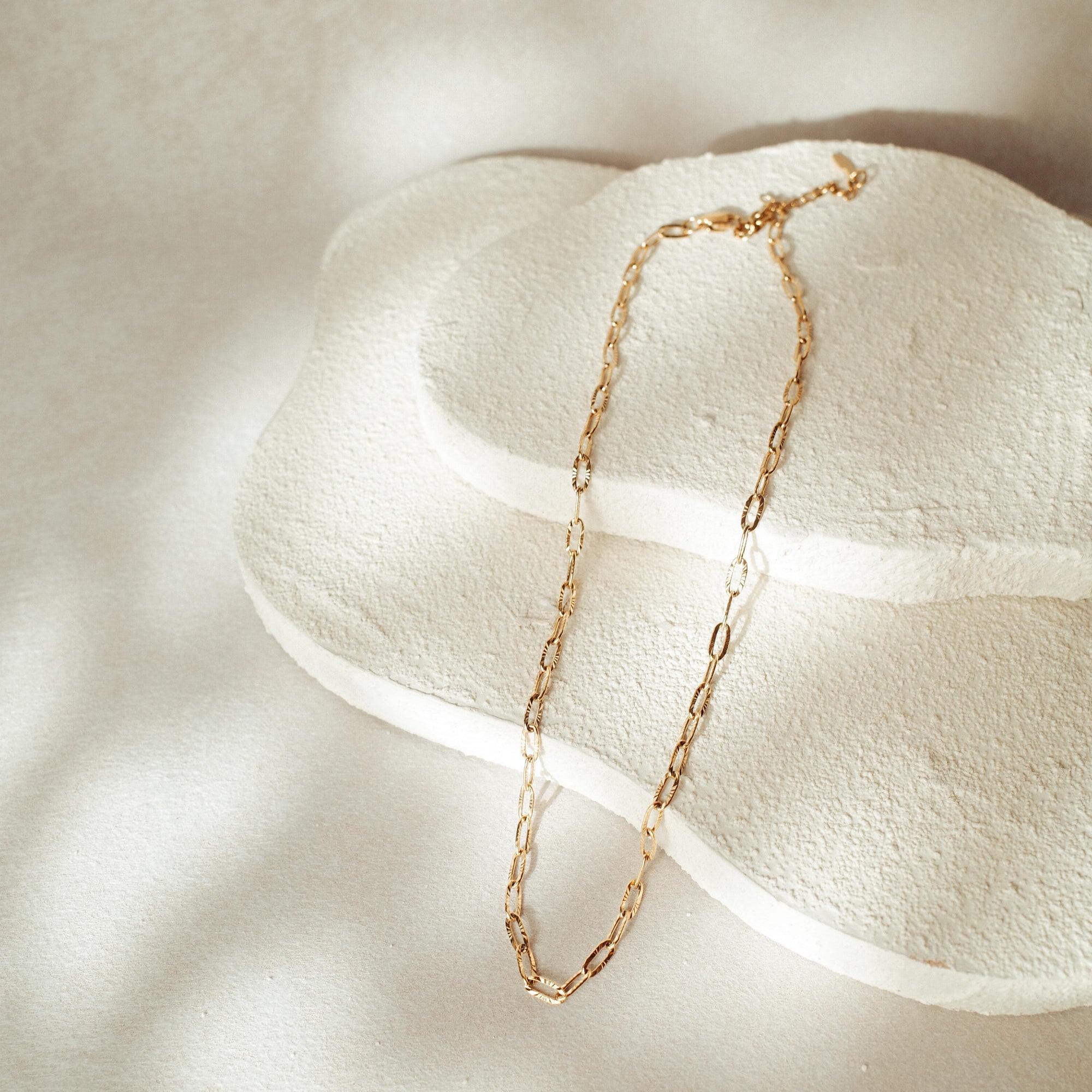 [NECKLACES] Mini Leia Stainless Steel Chain Necklace