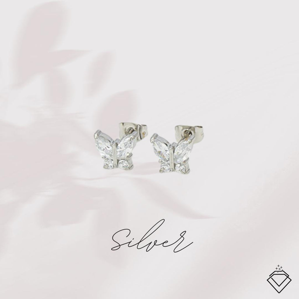 [EARRINGS] Butterfly Earring Studs